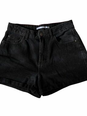 Lefties Vintage denim black jean shorts Spring Summer S